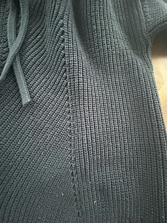 Banana Republic Navy Knit Hooded Pullover Sweater - Picture 10 of 10